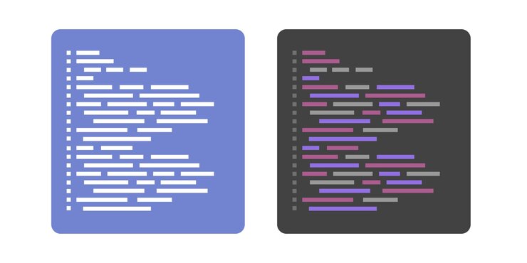 Vector programación en pictograma de script de fuente de pantalla