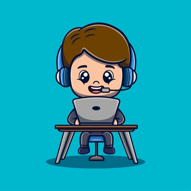 Programador y diseñador gráfico personajes crear sitio web Hombre con portátil desarrollar contenido web o nosotros