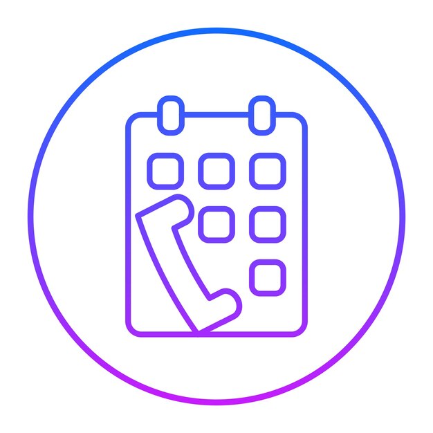 Programar un icono de llamada