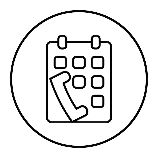 Programar un icono de llamada
