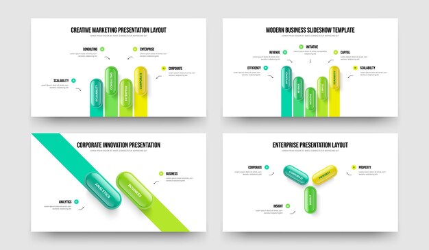 Project Review 4 5 2 3 Option Diagram Presentation Design Bundle