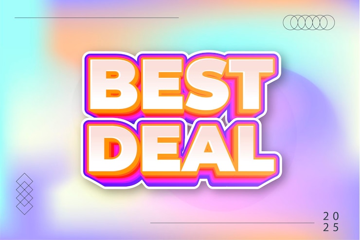 Vector promoción de la plantilla de banner de la mejor oferta de venta