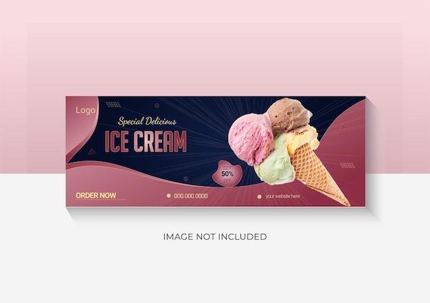 Promoción de redes sociales de comida digital y plantilla de vector de diseño de publicación de banner de instagram