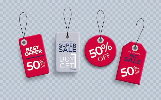 Promoción venta etiquetas mejores ofertas
