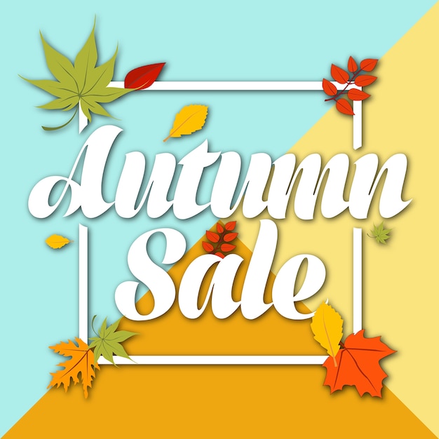 Promoción de venta de otoño