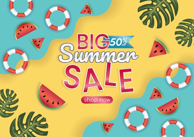 promoción de ventas de verano para comprar en días festivos