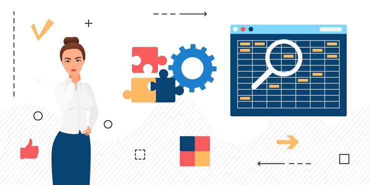 Vector pronóstico de investigación financiera de la empresa y gestión de riesgos.