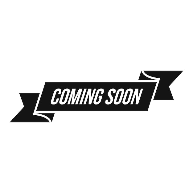 Pronto el elemento icono vector simple producto plantilla
