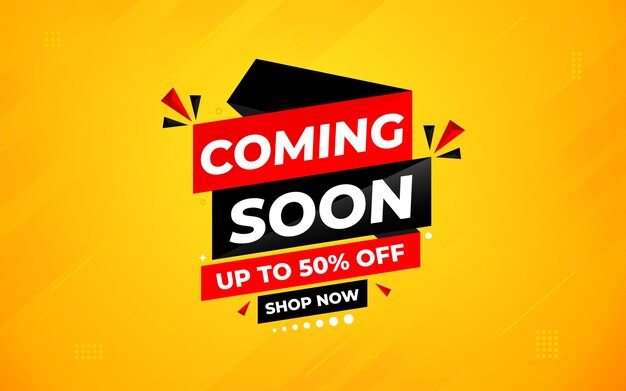 Pronto a la venta plantilla vectorial de banner de gran apertura elemento gráfico vectorial etiqueta de supertienda diseño promocional colección de fondo del festival de apertura del producto
