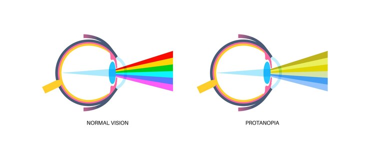 Vector protanomalia y protanopía