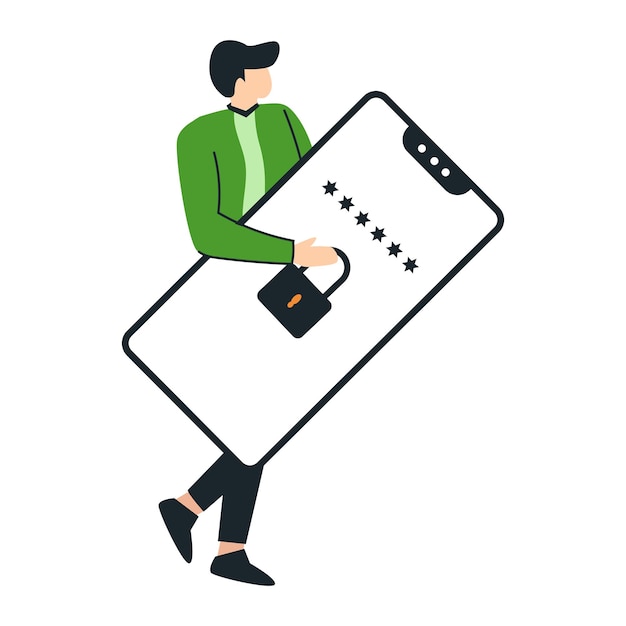 protección de contraseña de seguridad del teléfono inteligente