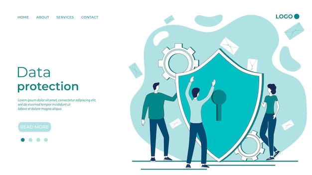 Protección de datosConexión segura a Internet mensajería seguraprotección de datos personales