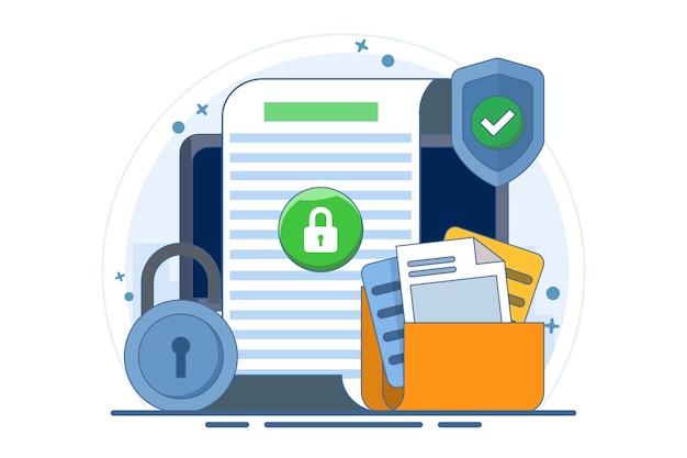 protección de la privacidad de los documentos en línea confidenciales en computadoras portátiles o en Internet
