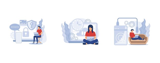 Protección y recuperación de datos. Software de ciberseguridad, copia de seguridad automática, disco duro externo,