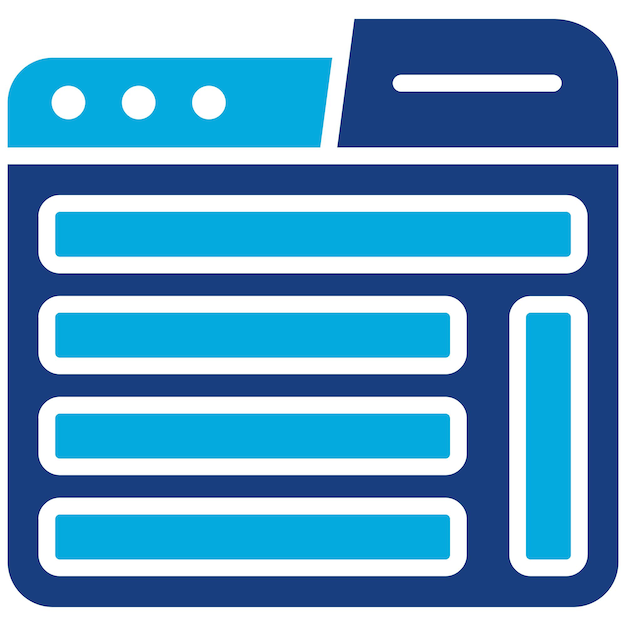 Prototipo Imagen vectorial de icono de cuadrícula Se puede utilizar para el diseño
