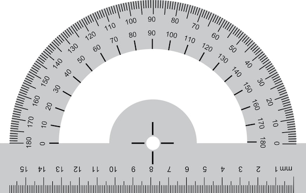 Vector el protractor