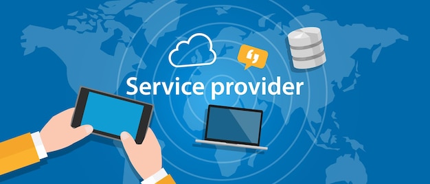 proveedor de servicios para la red de Internet Business Connect
