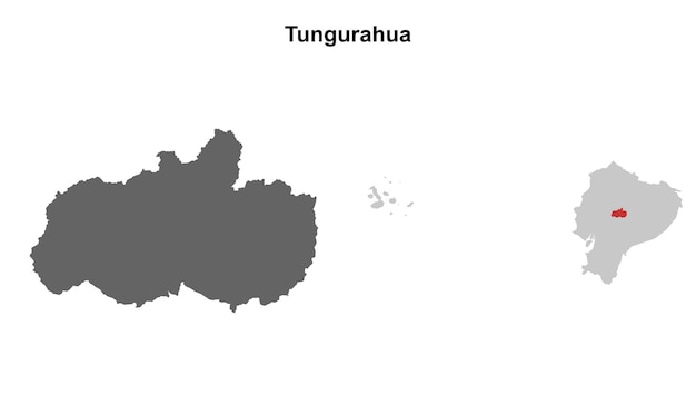 Provincia de Tungurahua Mapa del Ecuador
