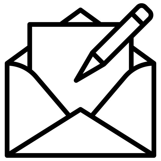 Proyecto de imagen vectorial de íconos de mensajes Puede utilizarse para el comercio minorista digital