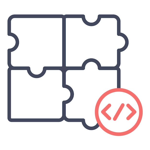 Prueba del estilo de la ilustración vectorial de integración