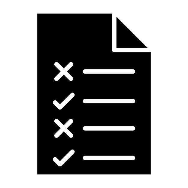 Prueba de la ilustración del diseño del icono vectorial