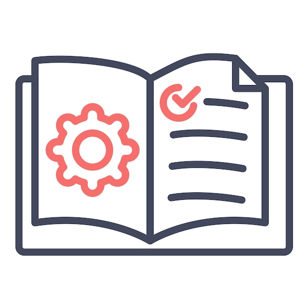 Prueba manual del estilo de la ilustración vectorial