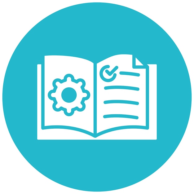 Prueba manual del estilo de la ilustración vectorial