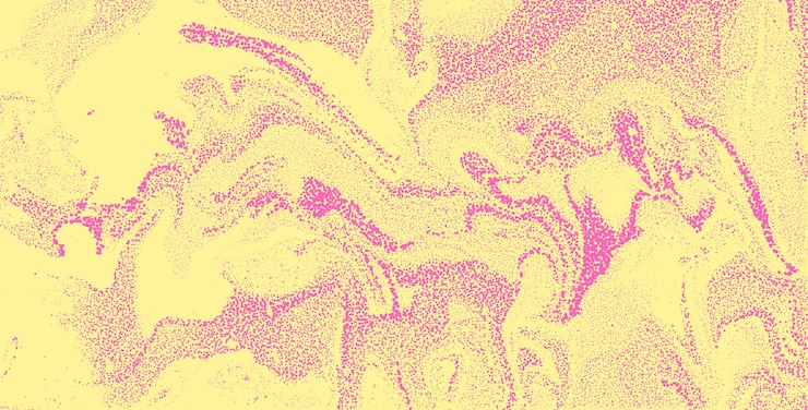 Vector psicodélico de los años 70 diseño de moda vector abstracto fondo duotono
