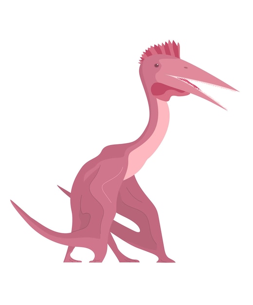 Pterosaurio pangolín grande volador antiguo