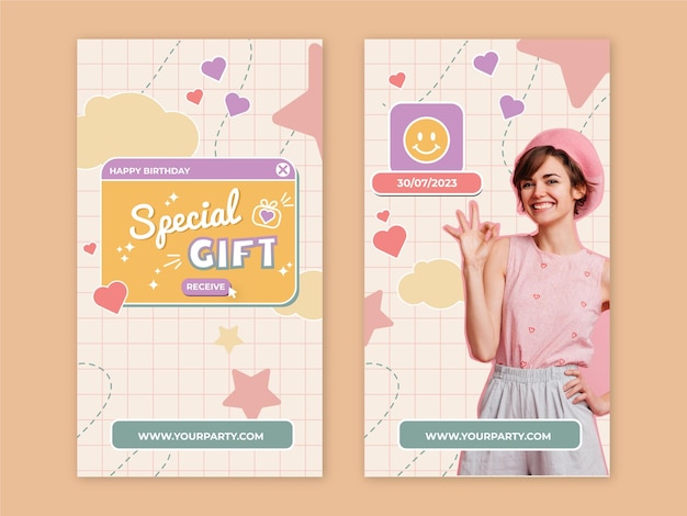 publicación de banner de pareja