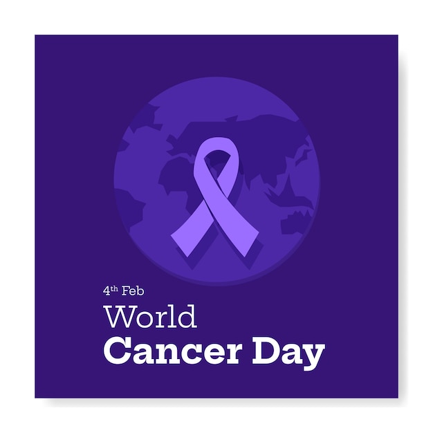 Publicación del día mundial contra el cáncer 7.