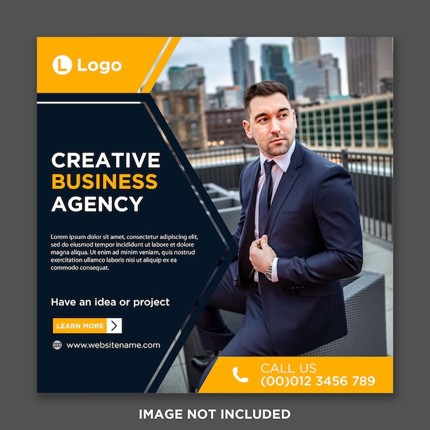 Publicación de instagram de marketing de negocios digitales