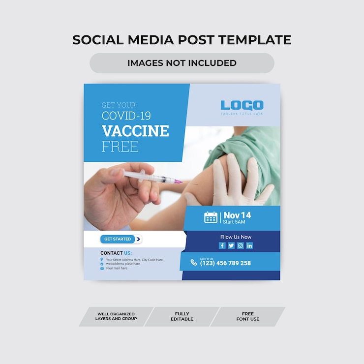 Publicación médica en redes sociales