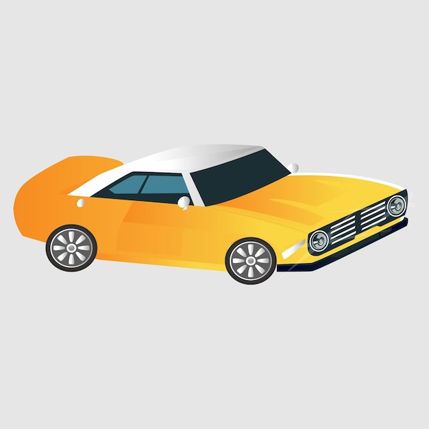 Publicidad de automóviles en las redes sociales y plantilla de diseño web