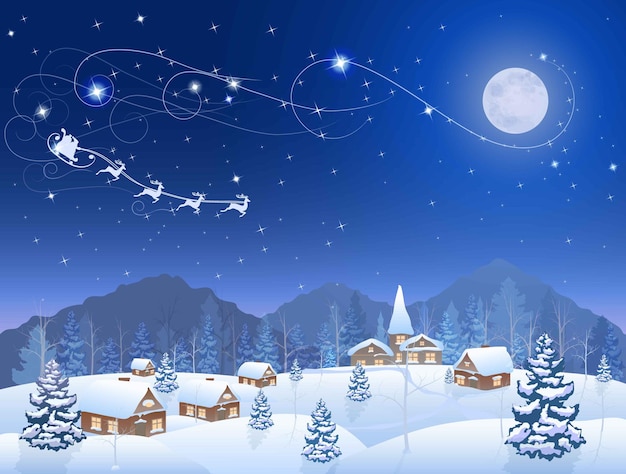 Pueblo navideño