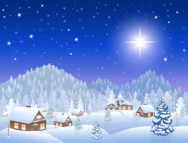 Pueblo navideño