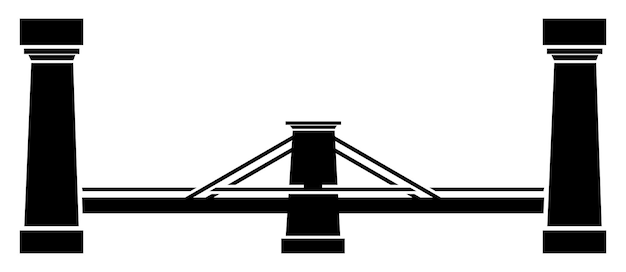 Vector puente