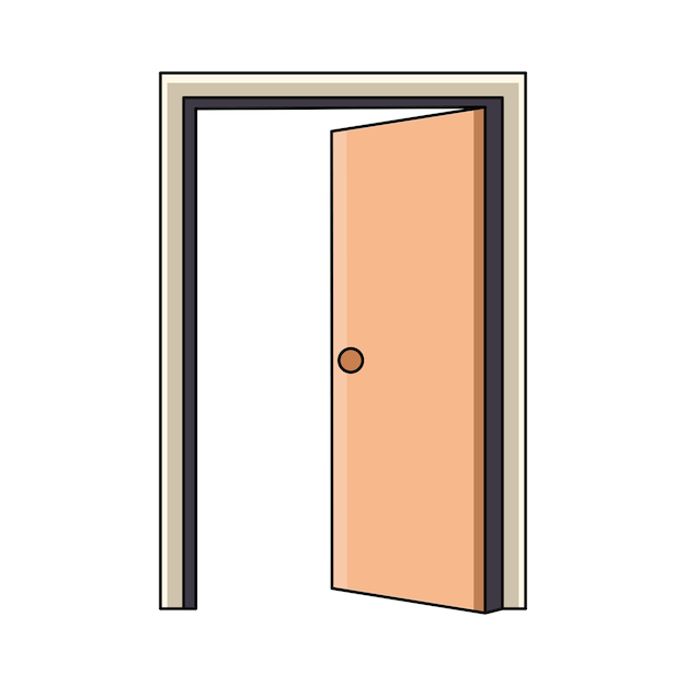 Puerta abierta