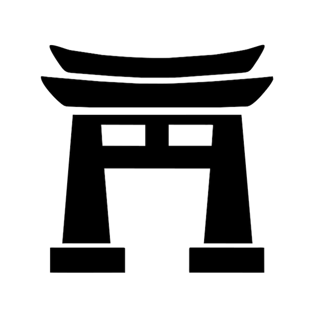 la puerta del cielo en japón icono