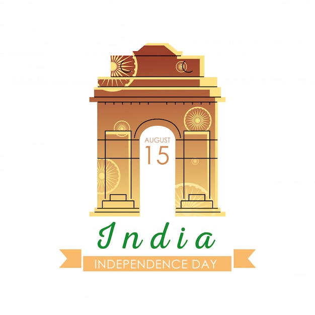 Puerta del día de la independencia de india