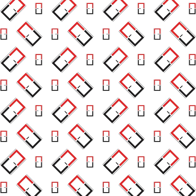 Puerta favorable diseño de fondo de ilustración vectorial de patrón repetitivo multicolor de moda