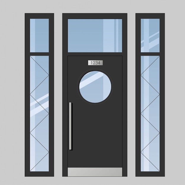 Puerta a la terraza