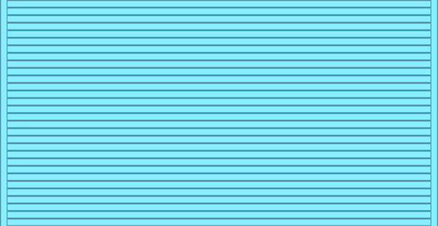 Puertas de garaje azul de fondo panorámico, líneas horizontales - Vector