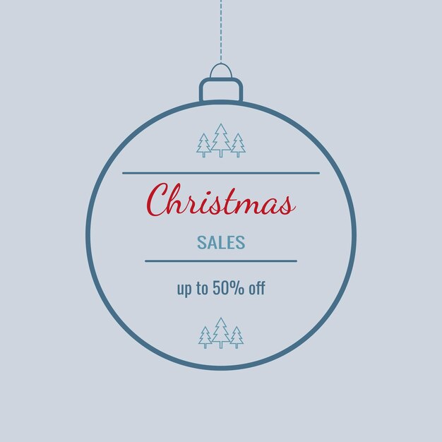 puesto de ventas de navidad