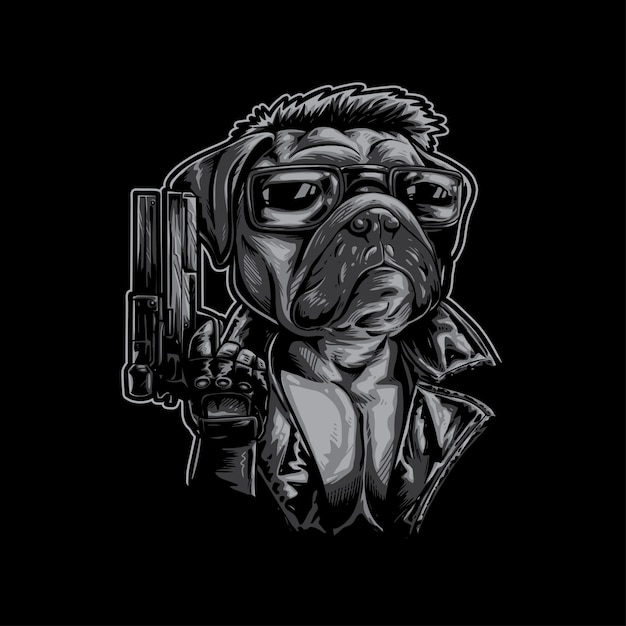 Pug Dog Assasin