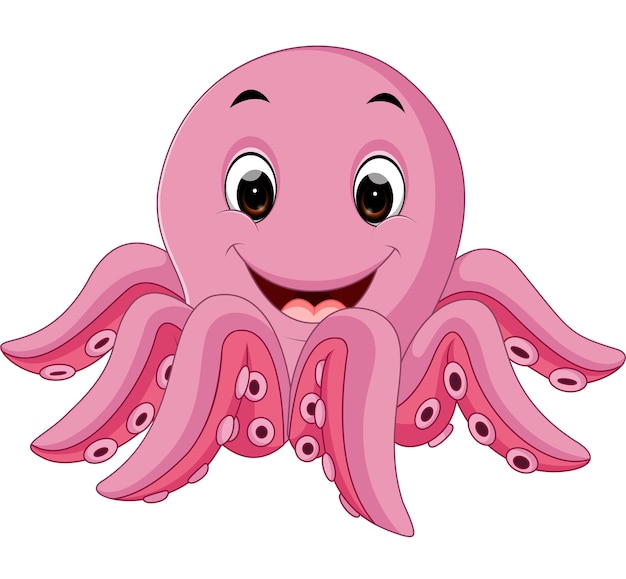 pulpo de dibujos animados