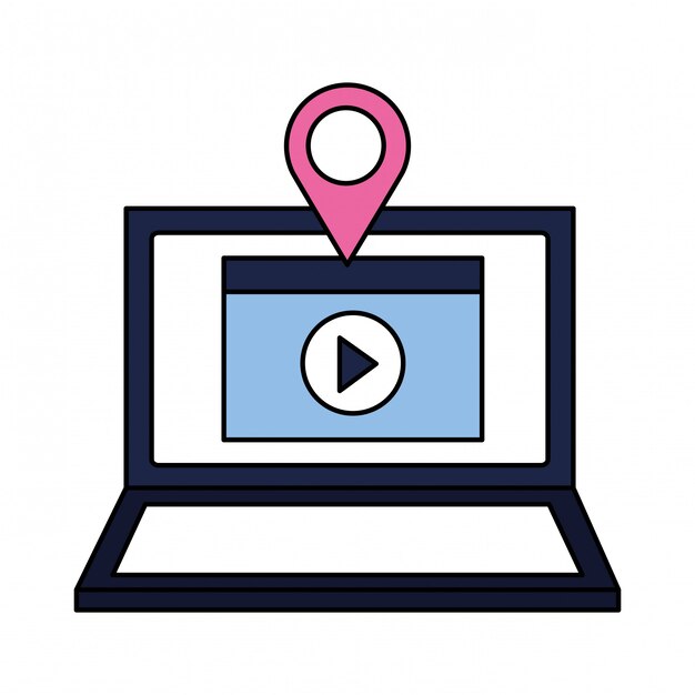 Puntero de ubicación de contenido de vídeo portátil