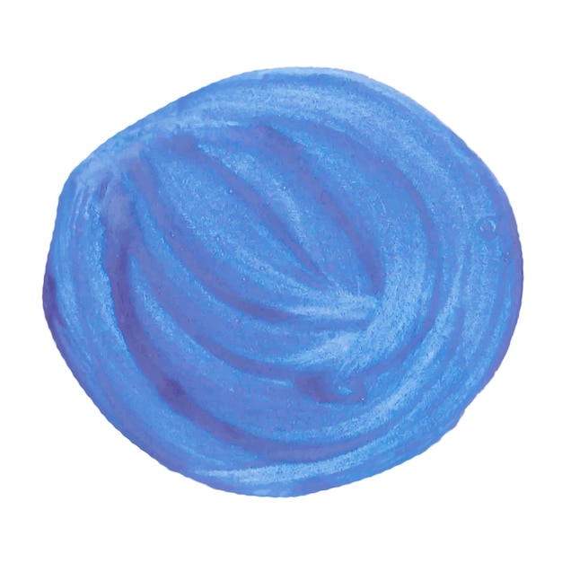 Punto abstracto de pintura azul Puede usarlo como pincel o como fondo