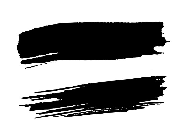 Punto de pincel de pintura vectorial fondo pintado a mano tinta garabateado clipart