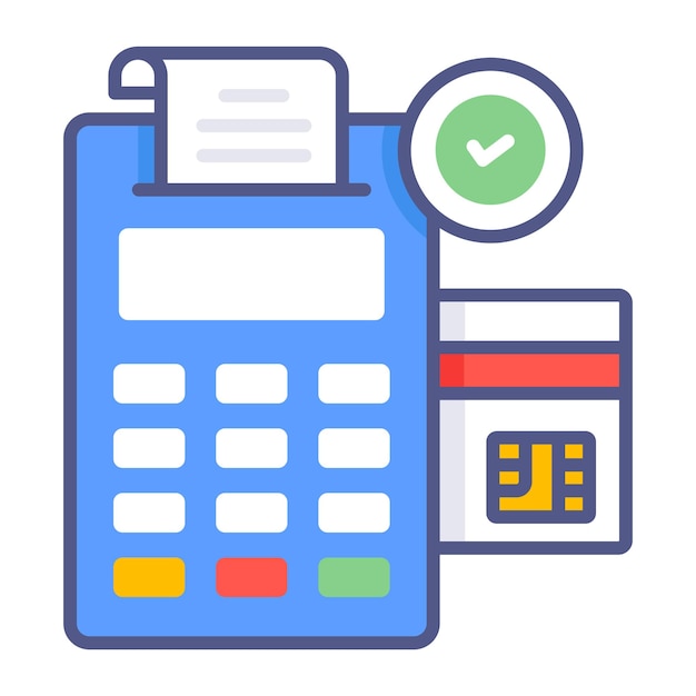 Punto de venta Ilustración vectorial de conceptos modernos de diseño